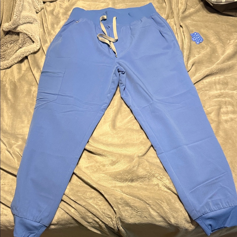 Figs Ceil blue joggers